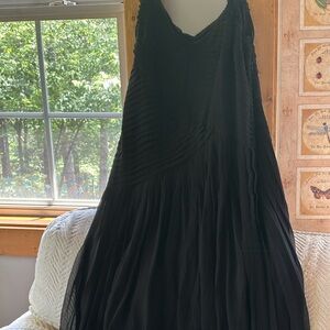 Elegant Black Midi Dress